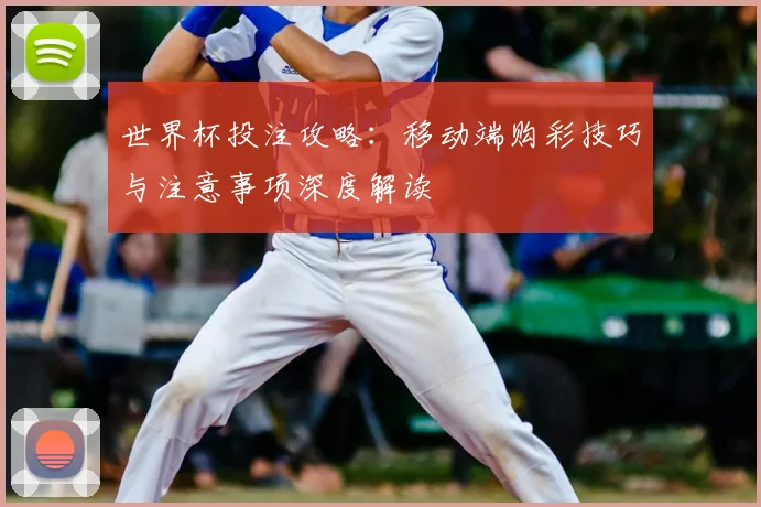 世界杯投注攻略：移动端购彩技巧与注意事项深度解读