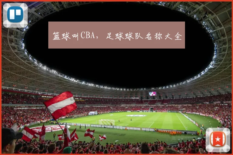 篮球叫CBA，足球球队名称大全